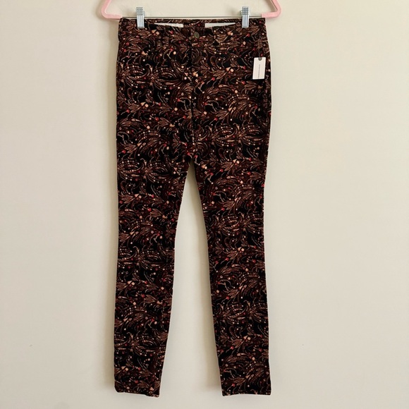 Anthropologie Pilcro Serif Legging Velvety Corduroy Stretch Pants Size 27 - Picture 2 of 13